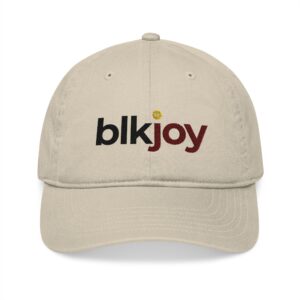 blkjoy Embroidered Organic Baseball Cap — Cotton Hat